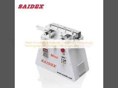 SAIDE China Factory Made Mini Ultra Small Desktop Acrylic Polishing Machine 2.5kW AC220V Peso de 50kg La máquina de pulir acrílico para escritorio es muy pequeña