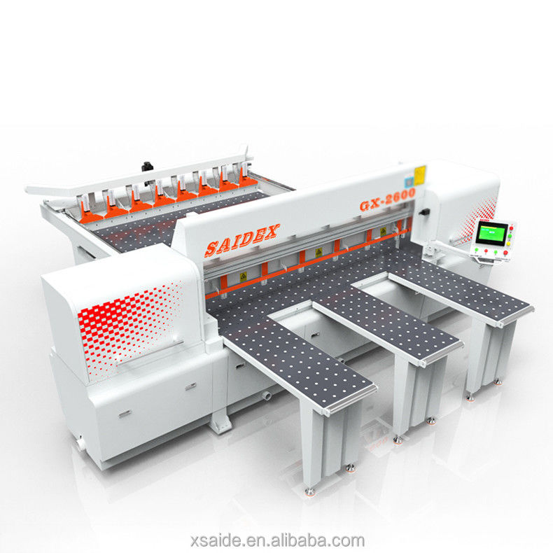 GX-2600 Tablas automáticas de espesor medio Sierras de corte transversal CNC Sierras de corte electrónicas para paneles acrílicos y de guía de luz