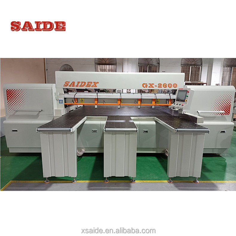 GX-2600 Tablas automáticas de espesor medio Sierras de corte transversal CNC Sierras de corte electrónicas para paneles acrílicos y de guía de luz