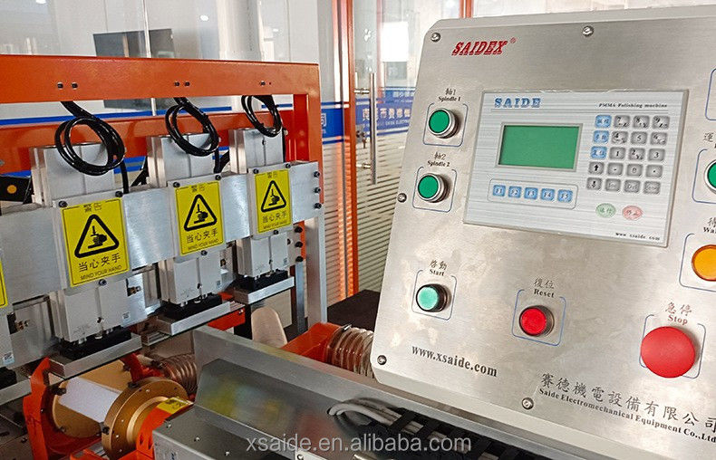 Máquina pulidora de bordes de doble cara de acrílico de tamaño pequeño de 1000 mm Fabricada en China SAIDE Diamond Polisher para PMMA/PS/Placa de guía de luz