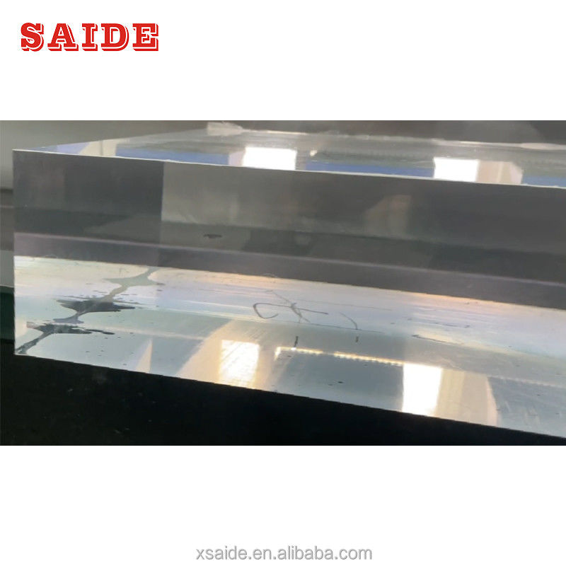 SAIDE Fábrica de suministro directo Polidora de cartón antiepidémica Máquina de pulido de diamantes de 3,2 metros Máquina de pulido de bordes acrílicos