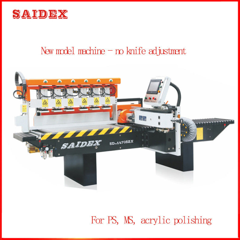 2022 Venta caliente Sd-1470Szx Máquina automática de corte y pulido de diamantes Sade Acrílico 0-60 grados de borde biselado Máquina de pulido