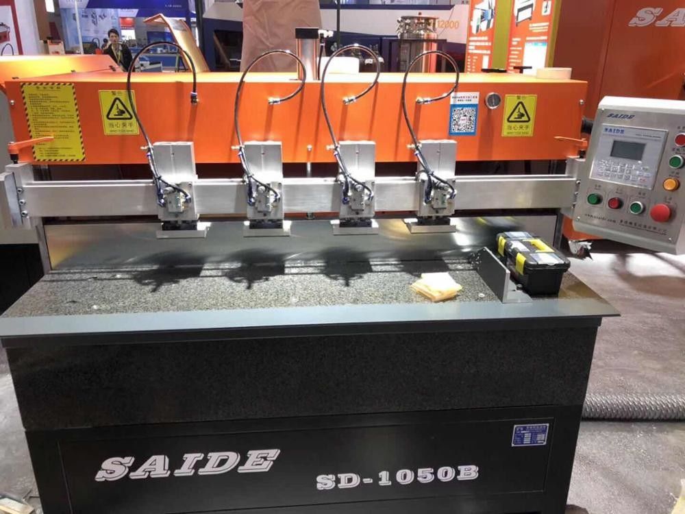 Máquina pulidora de bordes acrílicos de tamaño pequeño 1000 mm Mampara acrílica Escritorio Partición Sadie Diamond Polish Machine Para Plexiglás