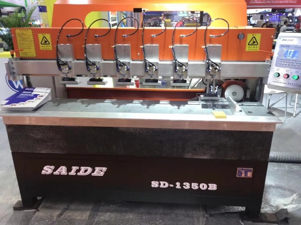 2022 Venta caliente SD-1350B Polidora de vidrio orgánico de alta velocidad Máquina de pulido de borde de diamante acrílico para PMMA