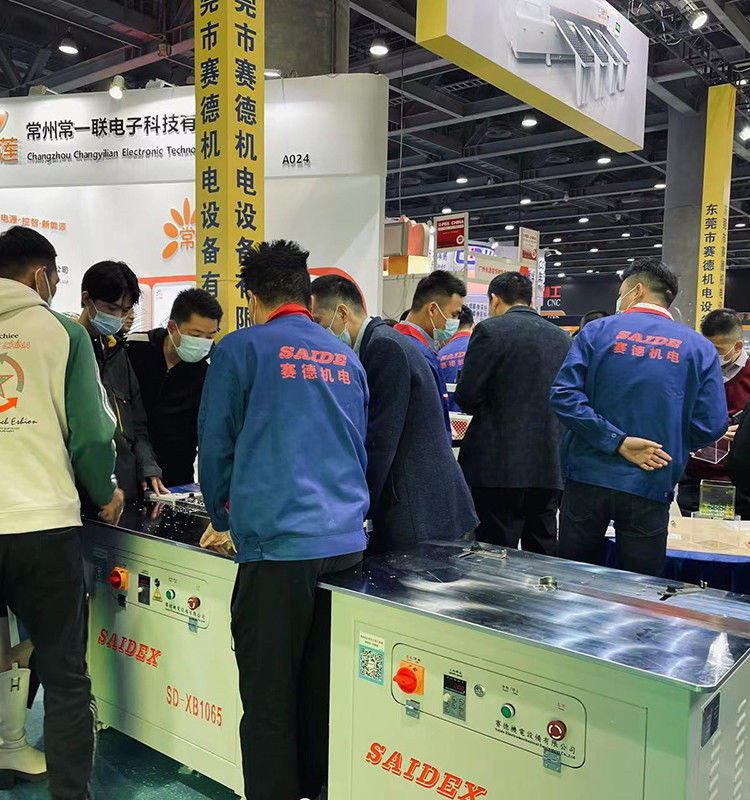 2023 nuevo SD-XB1065 Tipo de mano empujar Acrílico Diamante máquina de biselado redondeando pequeña máquina de pulido acrílico