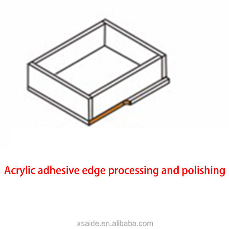 SD-XB1065 Máquina Biseladora Acrílica Destacada 45-60 grados Máquina Chaflanadora Acrílica Para Láminas de Plástico PC PS PP