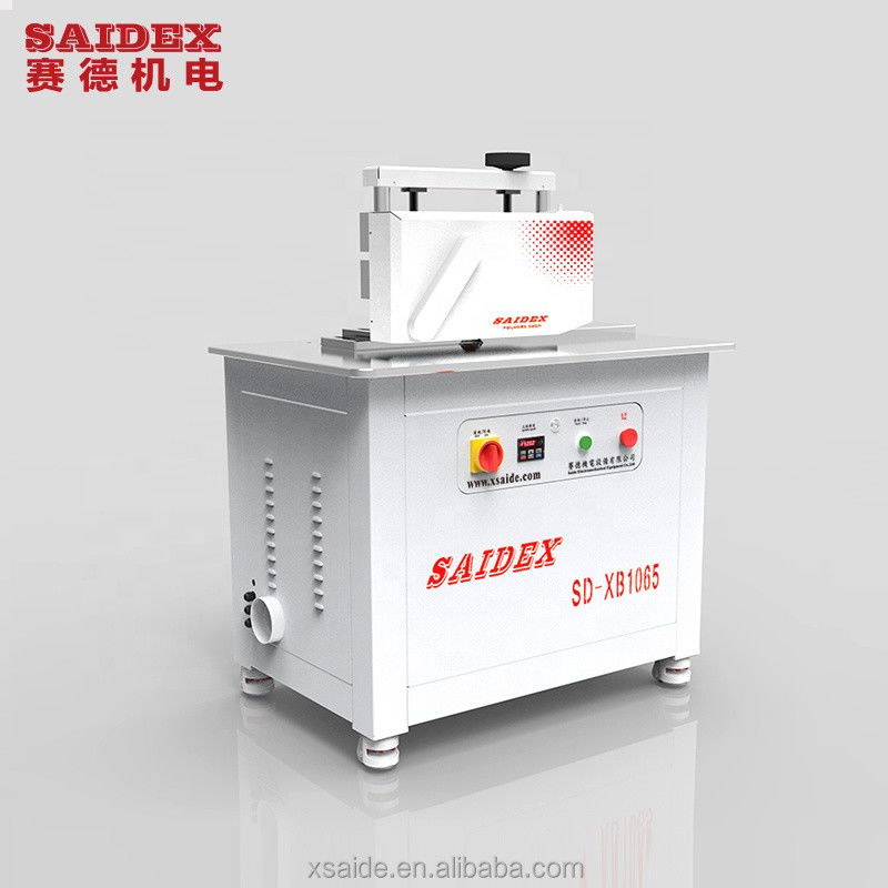 Suministro directo de fábrica de máquina recortadora de acrílico, plexiglás, máquina biseladora de bordes biselados a 45 grados, máquina chaflanadora de acrílico