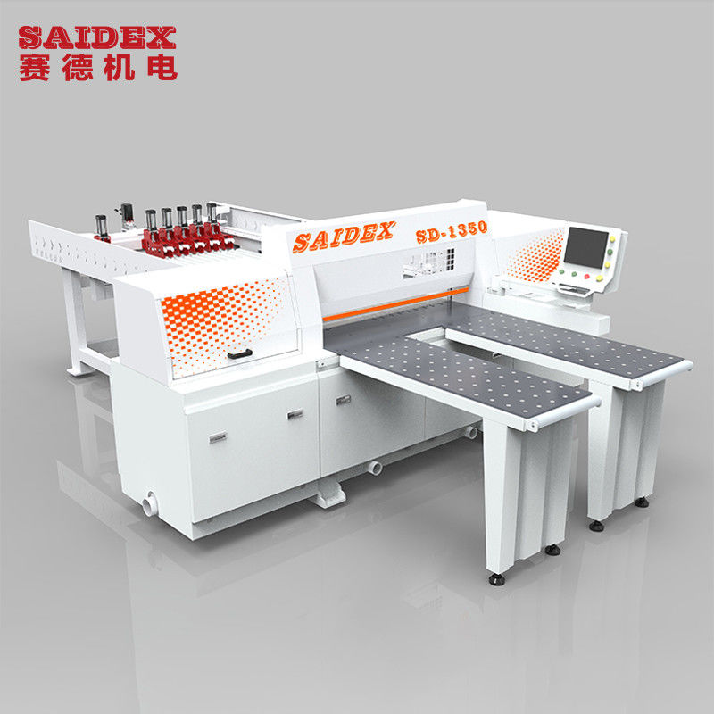 SD-1350 Acrílico CNC Panel Electrónico Sierra Acrílica Sierra de Mesa Sierra de Alimentación Automática Sierra de Corte Electrónica Acrílica para PMMA PS MS