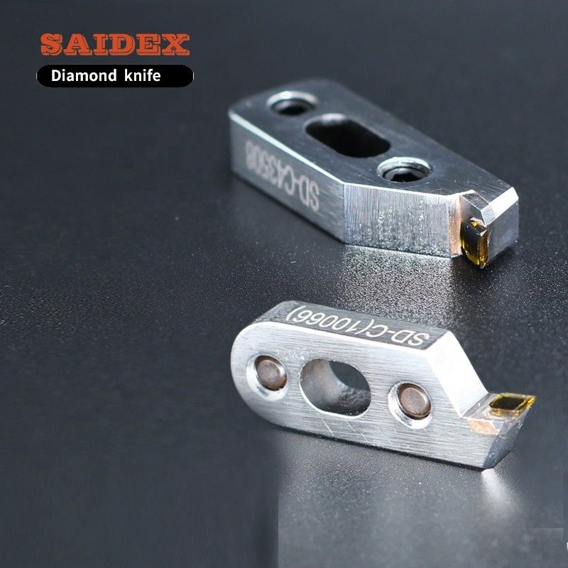 Cortador de diamantes OEM personalizado Cortador de cristal único de adamantita Cuchillo de pulido de diamantes para PMMA ABS Acrílico de pulido Mach