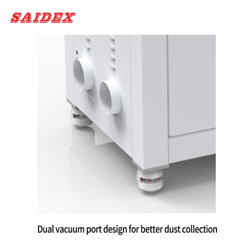 3.5KW 380V STRADDLE 45 grados para PMMA/PE/PC/PS con dos sierras afiladas de giro rápido