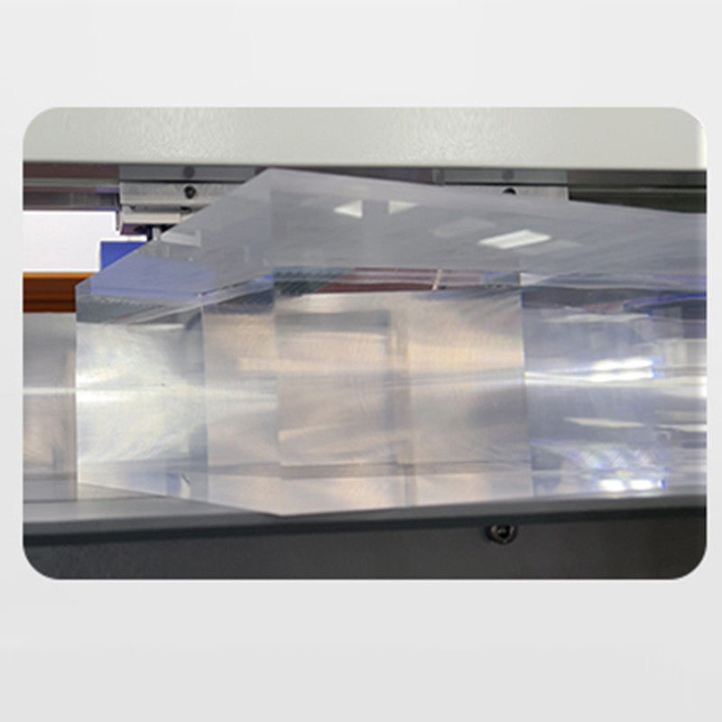 Máquina de pulido y molienda de láminas acrílicas de alta velocidad 2.5KW 0-60° Ángulo de corte