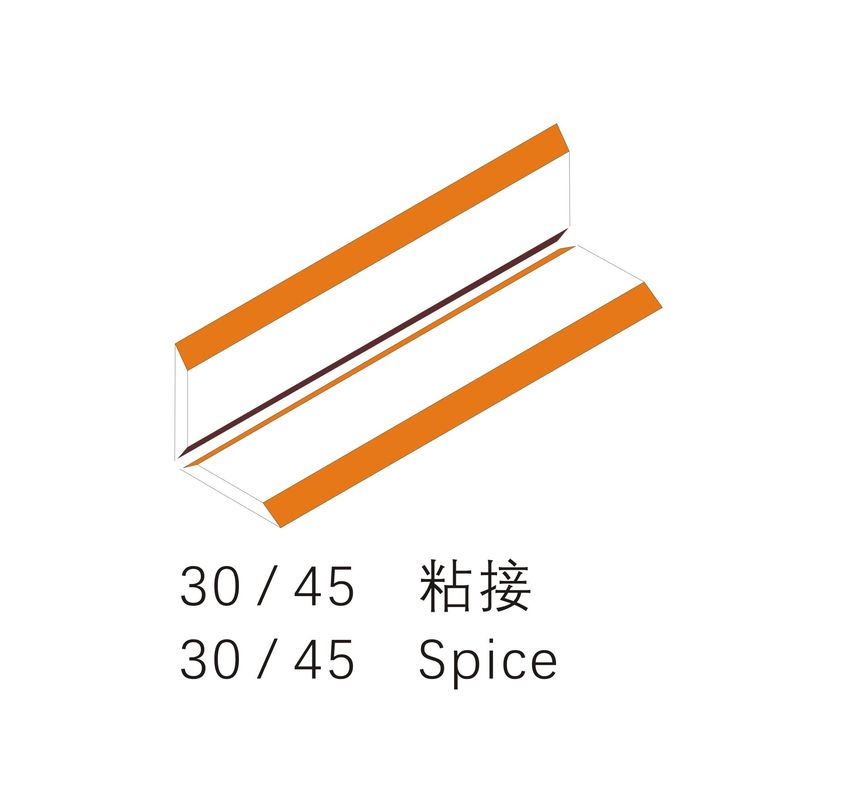 Polidora de bordes acrílica con bóveda o acabado recto