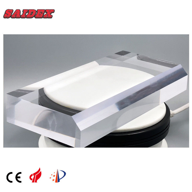 3.5kW 380v P1080 45 grados de borde doblado acrílico de borde recto máquina de pulido de alto brillo para PMMA / PE / PC / PS