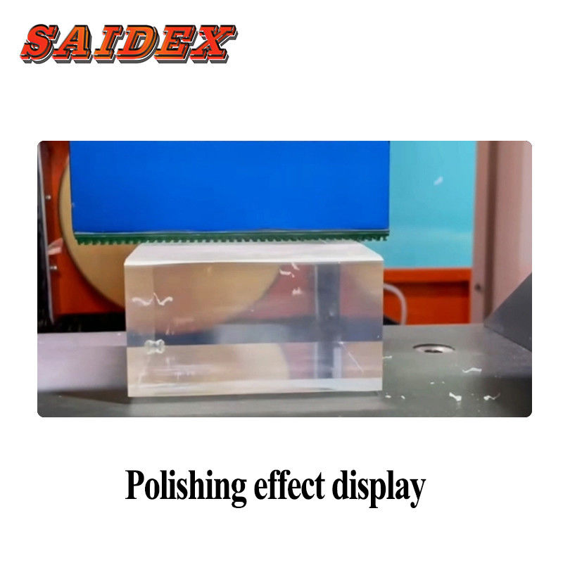 Nueva fábrica de Dongguan 2022 Suministro de máquina pulidora de diamantes de borde de 1000 mm de longitud de trabajo semiautomática para acrílico