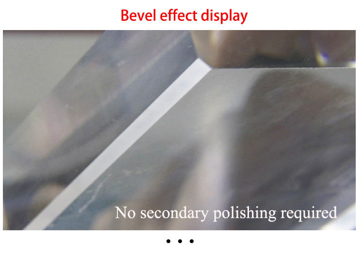 Nueva fábrica de Dongguan 2022 Suministro de máquina pulidora de diamantes de borde de 1000 mm de longitud de trabajo semiautomática para acrílico