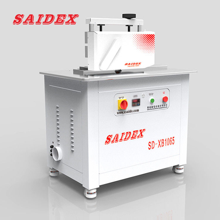 China Saide marca de alimentación automática 2.5kW máquina de pulido de acrílico para acabado suave y preciso PMMA pulido de borde redondeado R3 máquina de polido de acrílico de esquina redondeada