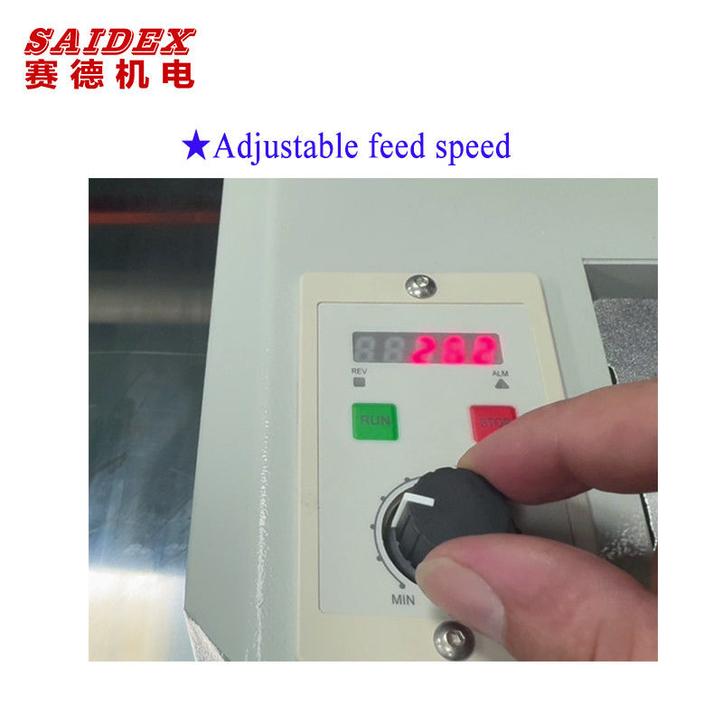 300KG P1080 1 metro Máquina de pulido acrílico de tamaño pequeño para polietileno de polímero ultra alto