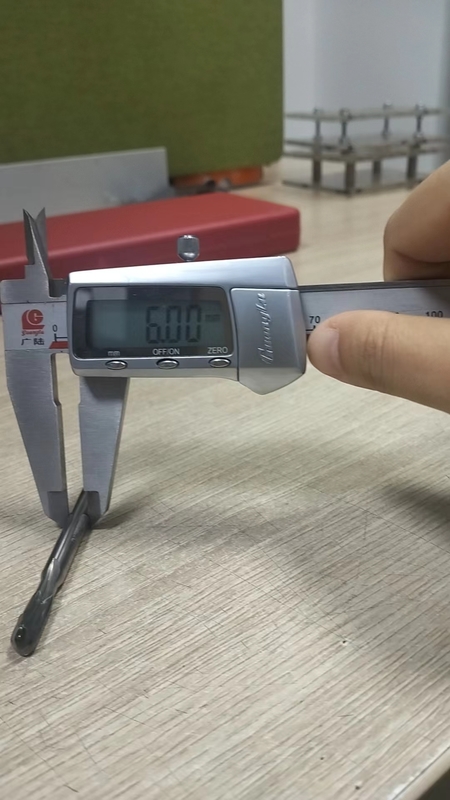 Herramientas de pulido de diamante Broca CNC Herramienta de pulido solamente 4 mm, 6 mm Mango Recto Borde Pulido Ranura Pulido y Fresado de Extremo de Escalón