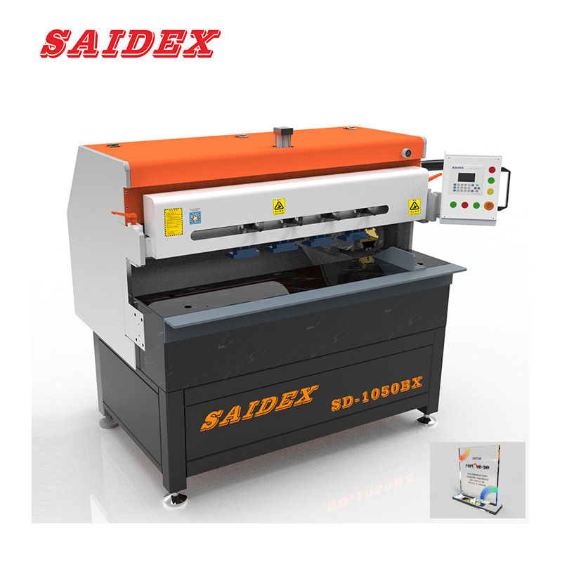 AC220V 2.5kW Acrílico de borde recto máquina de pulido de borde de bisela de 0-60 grados