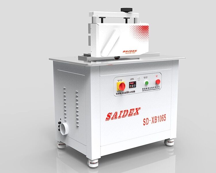 Máquina industrial de alta velocidad de precisión para chaflanar acrílico con alimentación automática para desbarbado de bordes