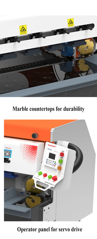 Acrylic Polishing Machine SD-1350FX High Speed 6000-12000rpm Cloth Wheel Servo Feeding 3.5kW Motor