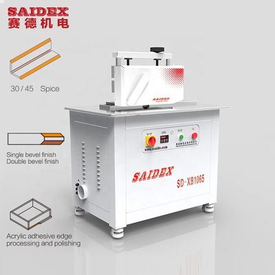 Rendimiento de acrílico de la máquina de borde del CE que chaflana alto 220V 3KW