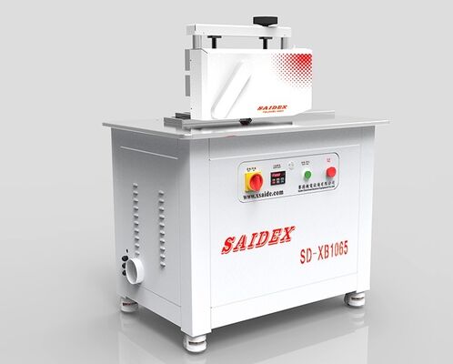 Máquina industrial de alta velocidad de precisión para chaflanar acrílico con alimentación automática para desbarbado de bordes